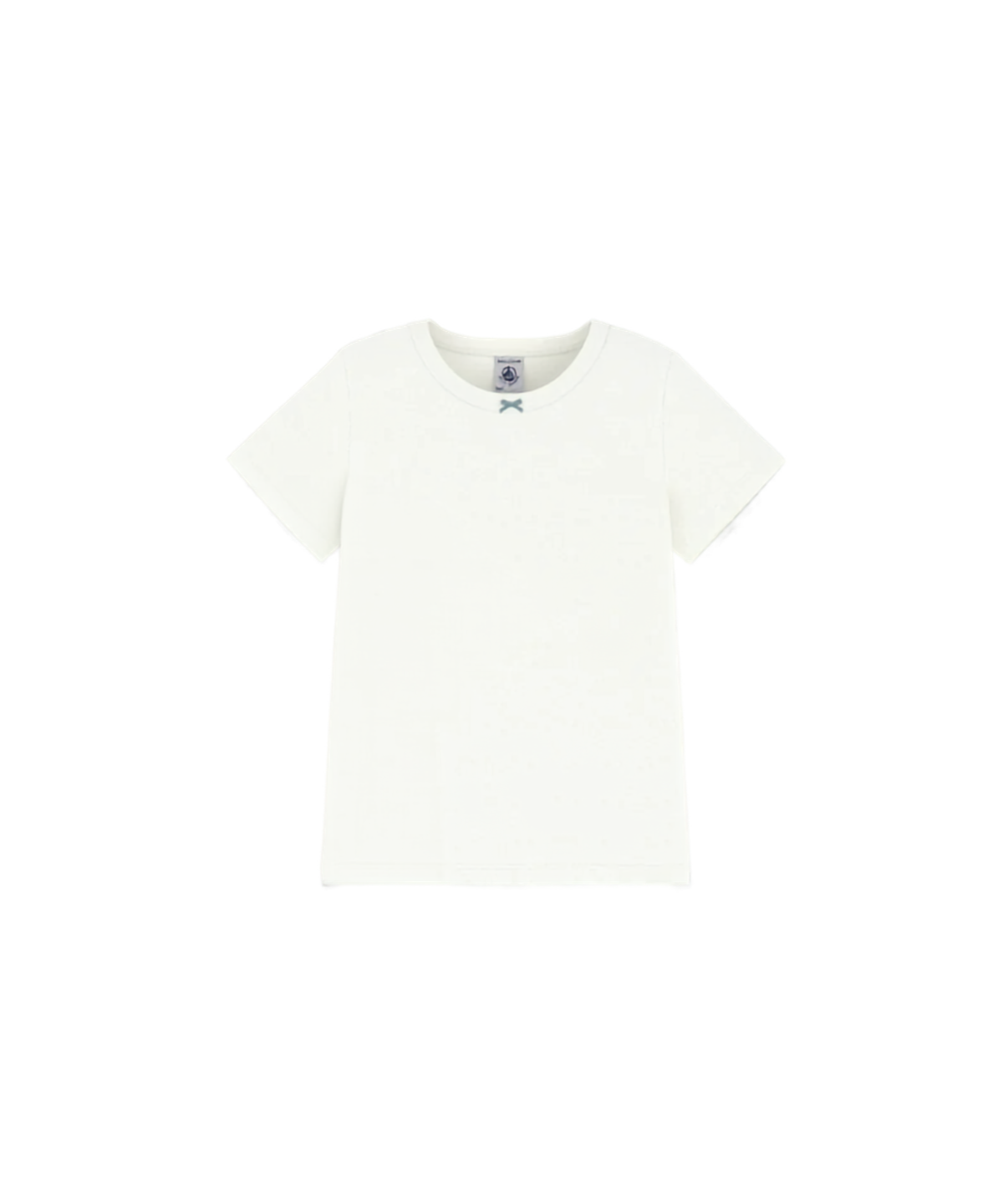 T-shirt - sea blue sløjfe