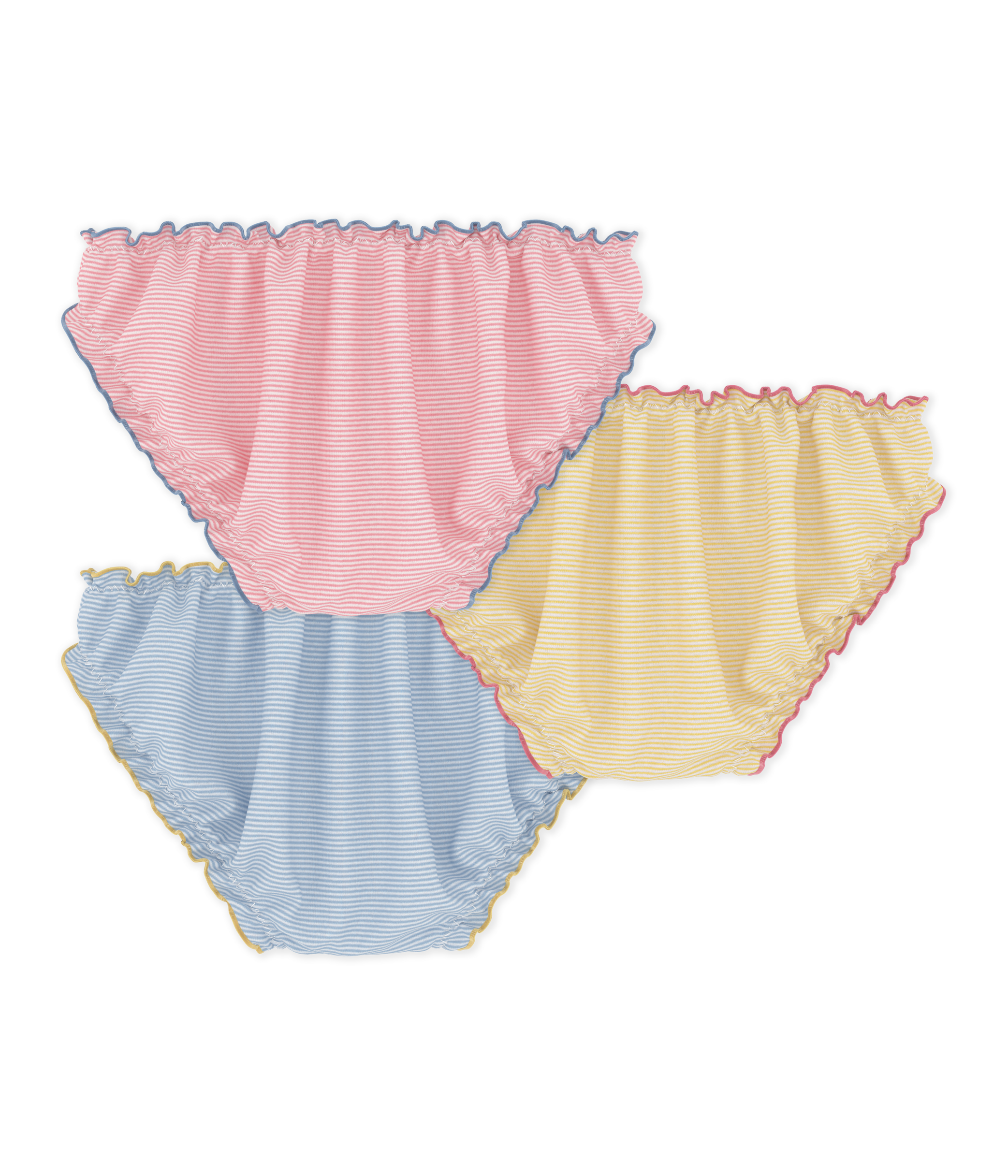 3-pakke stribede underbukser