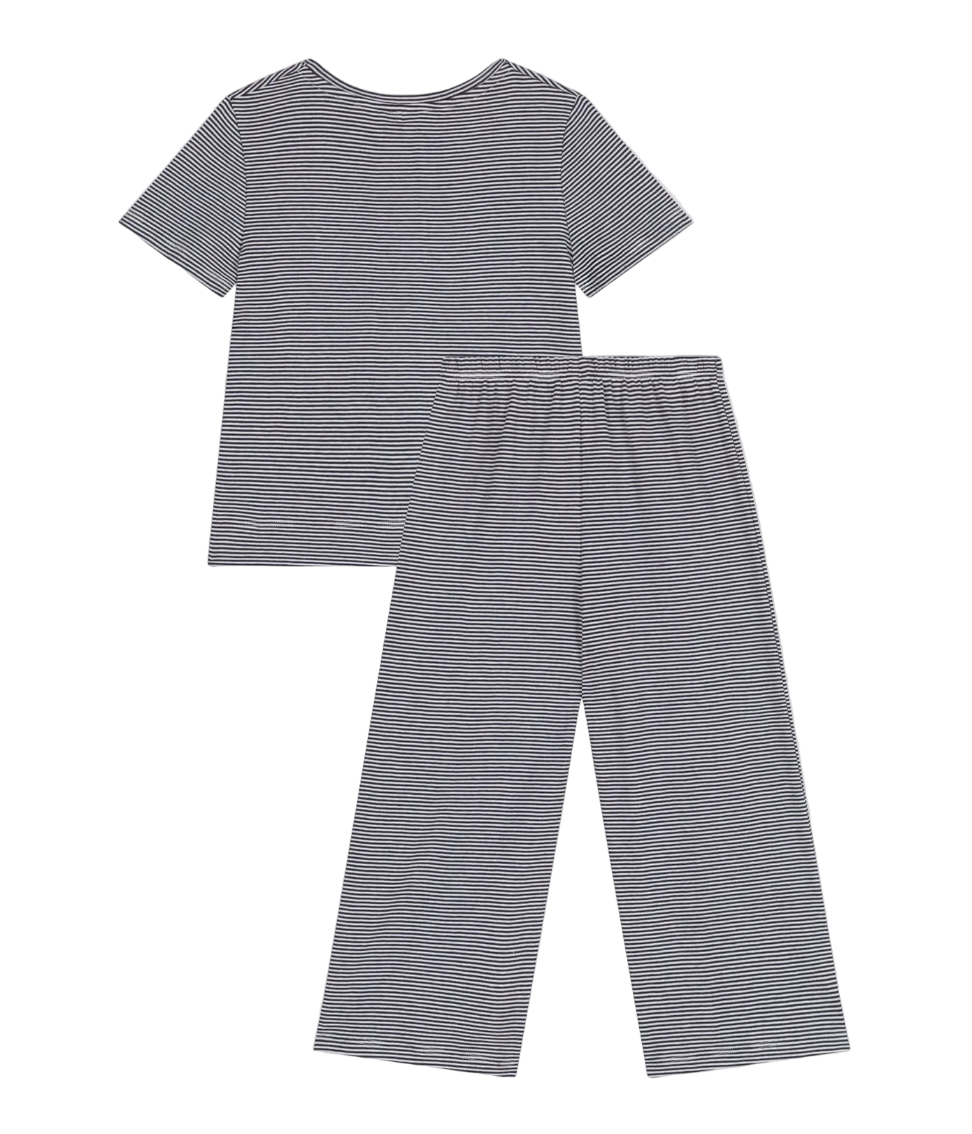 Sort stribe Pyjama Set