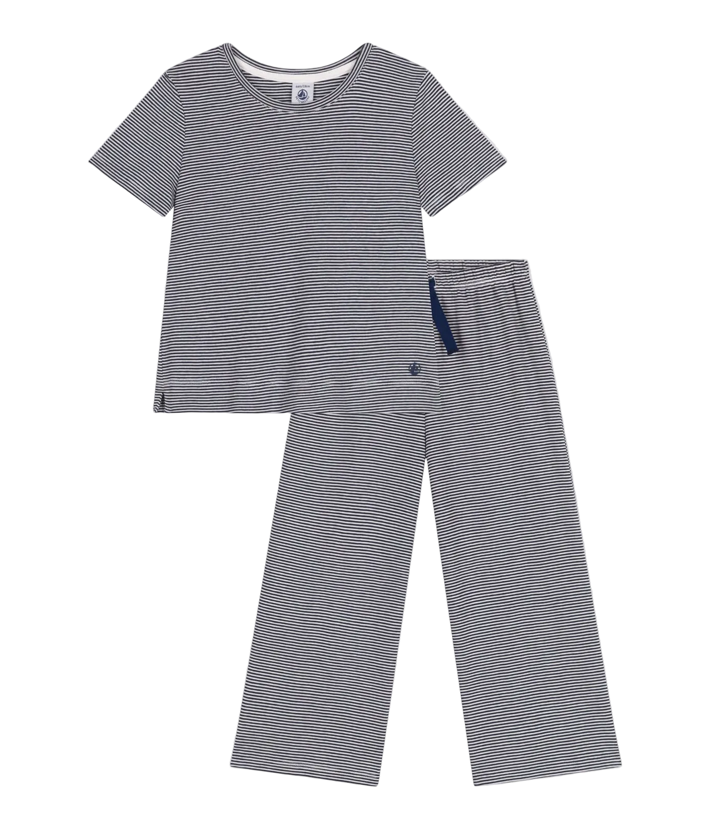 Sort stribe Pyjama Set