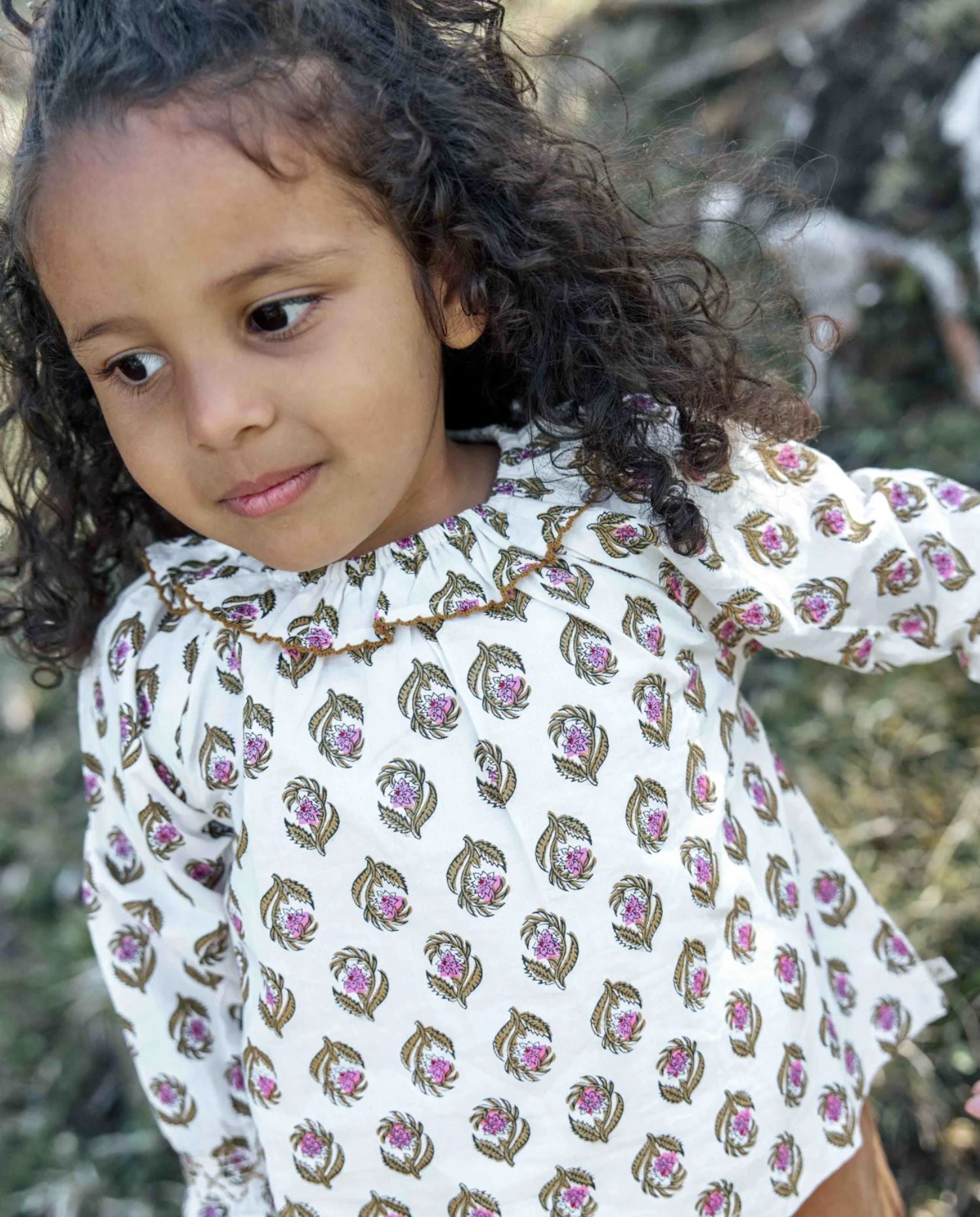 Solane Floral Blouse - CO LABEL