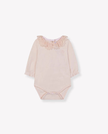 Eyelet-Collar Bodysuit