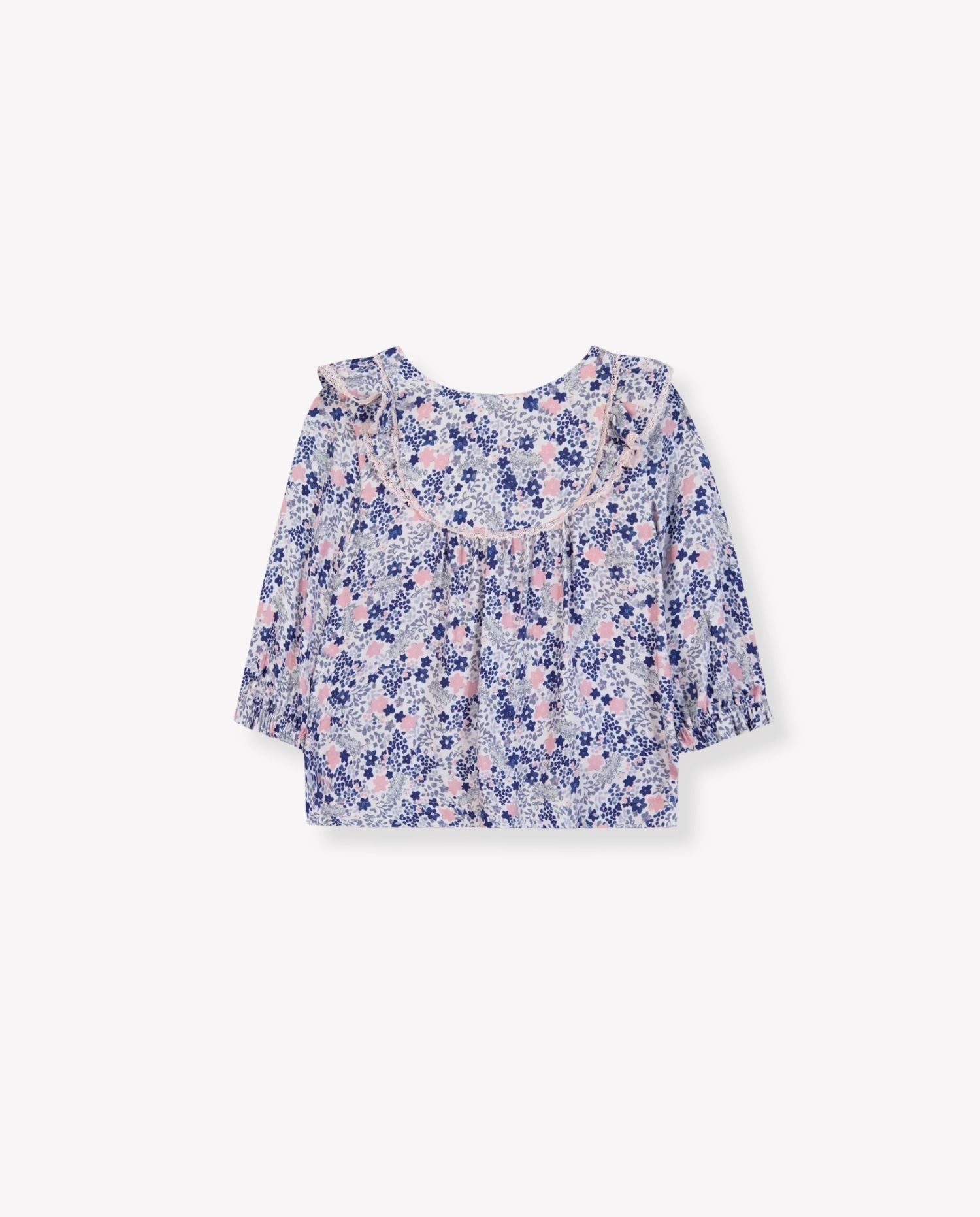 Bleuet Floral Blouse - CO LABEL