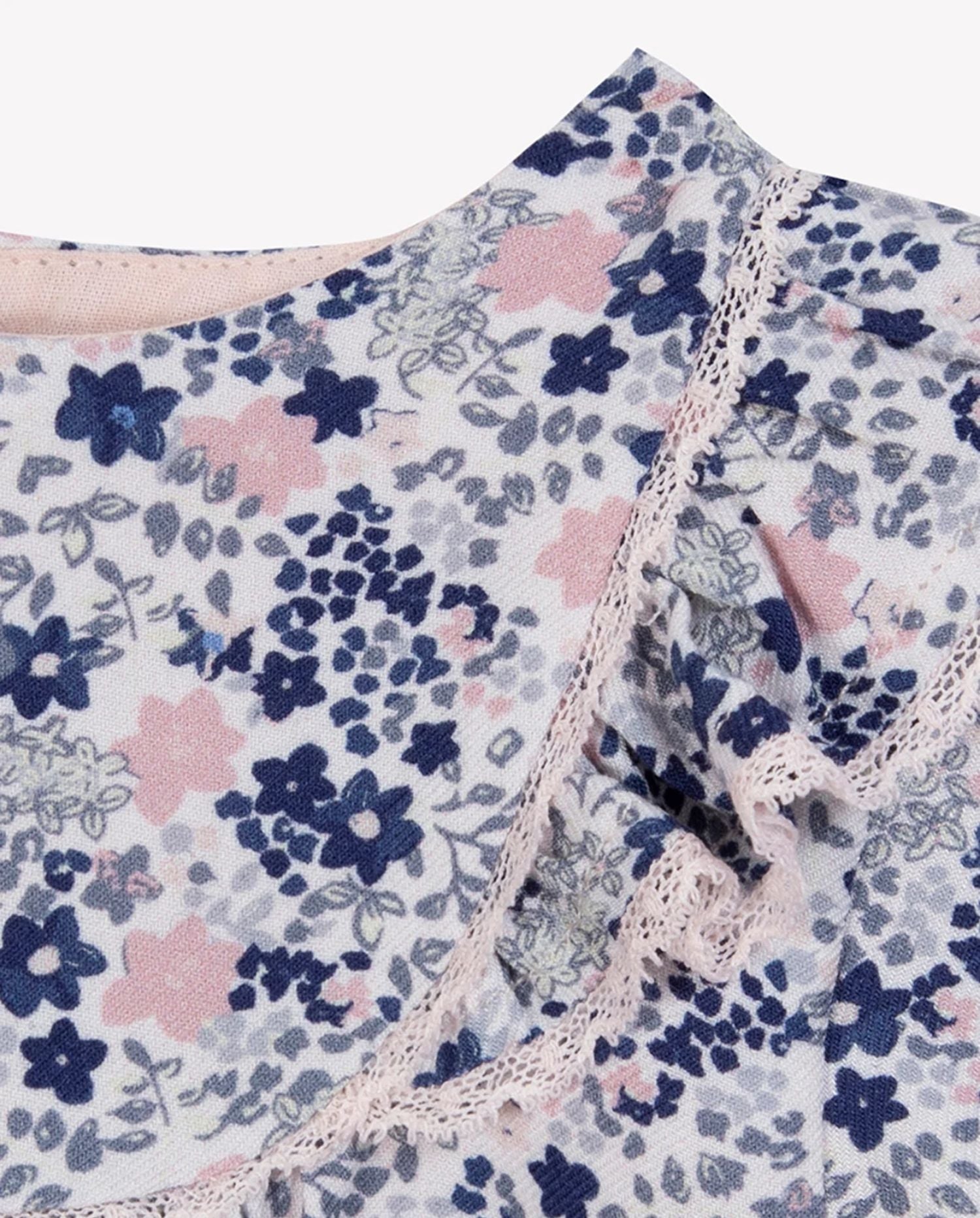 Bleuet Floral Blouse - CO LABEL