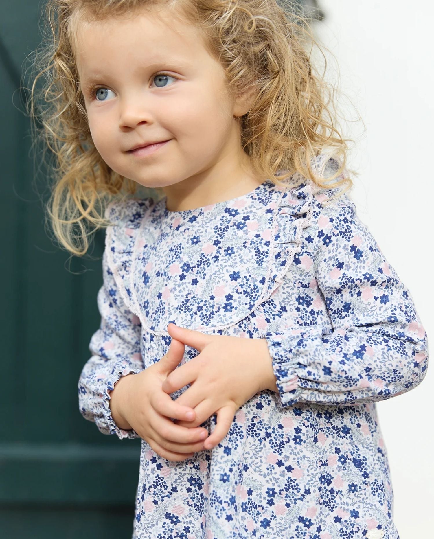 Bleuet Floral Blouse - CO LABEL