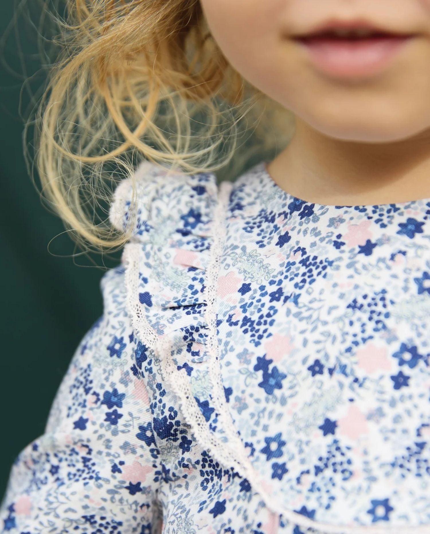 Bleuet Floral Blouse - CO LABEL