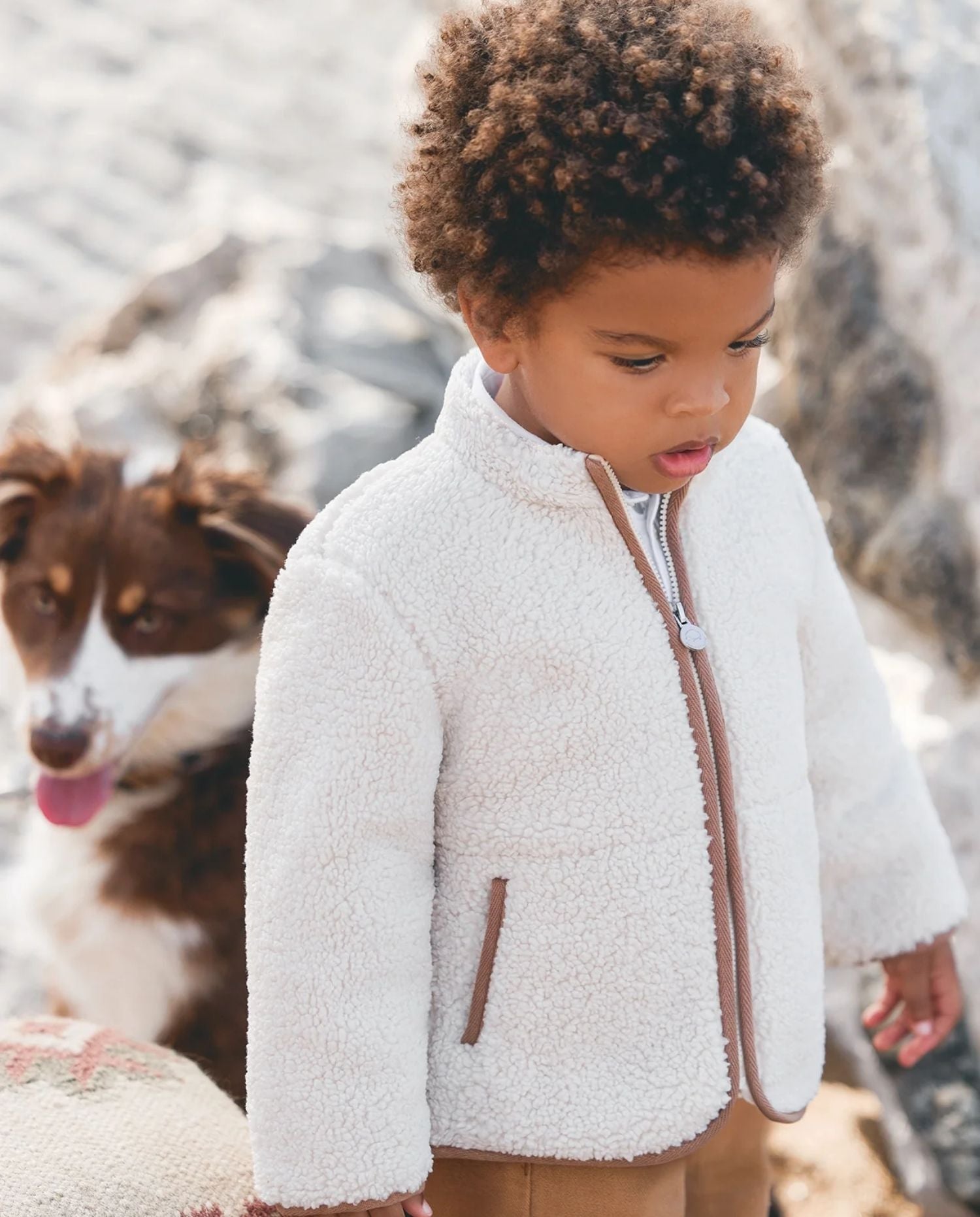 Faux - Shearling Vest - CO LABEL