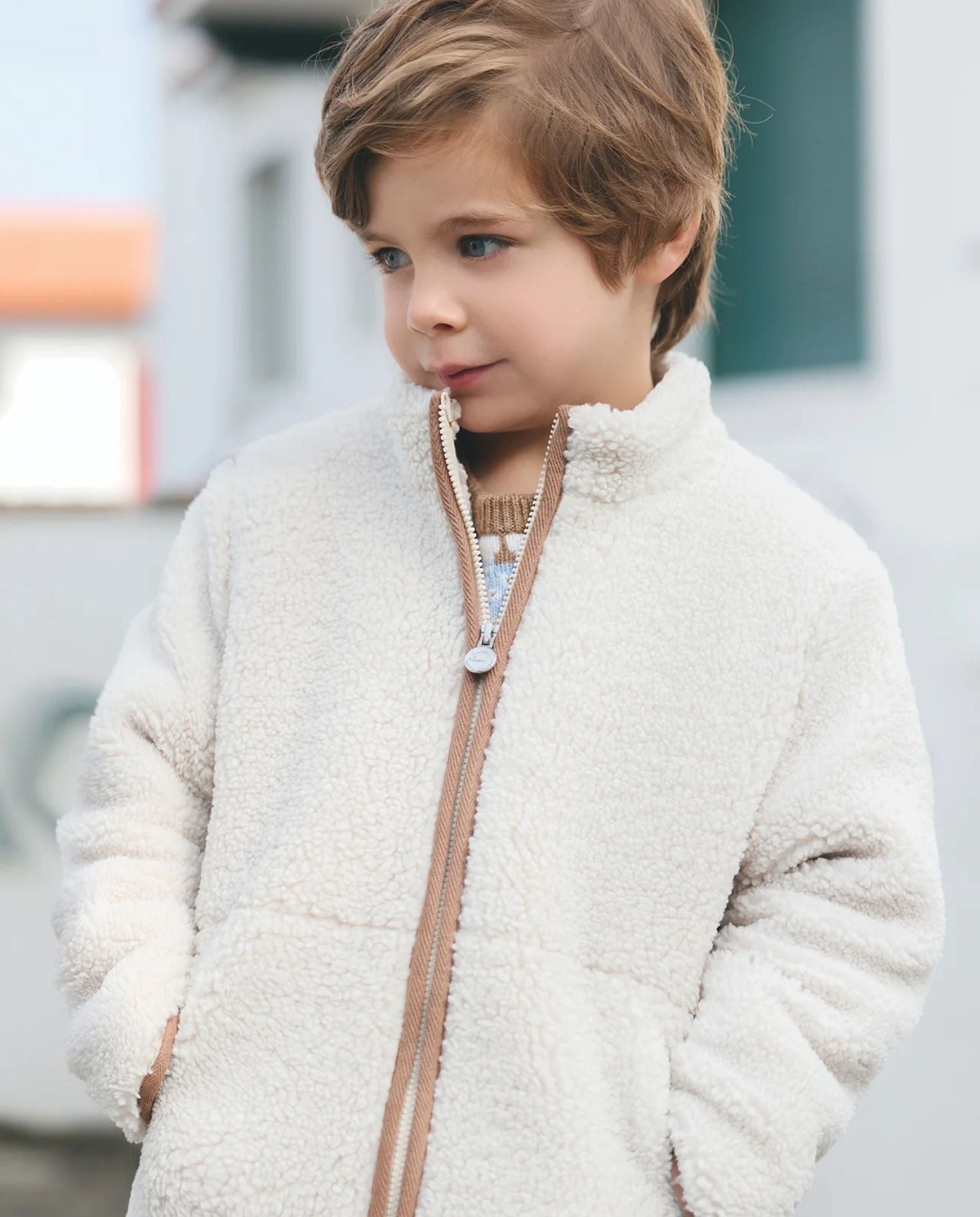 Faux - Shearling Vest - CO LABEL