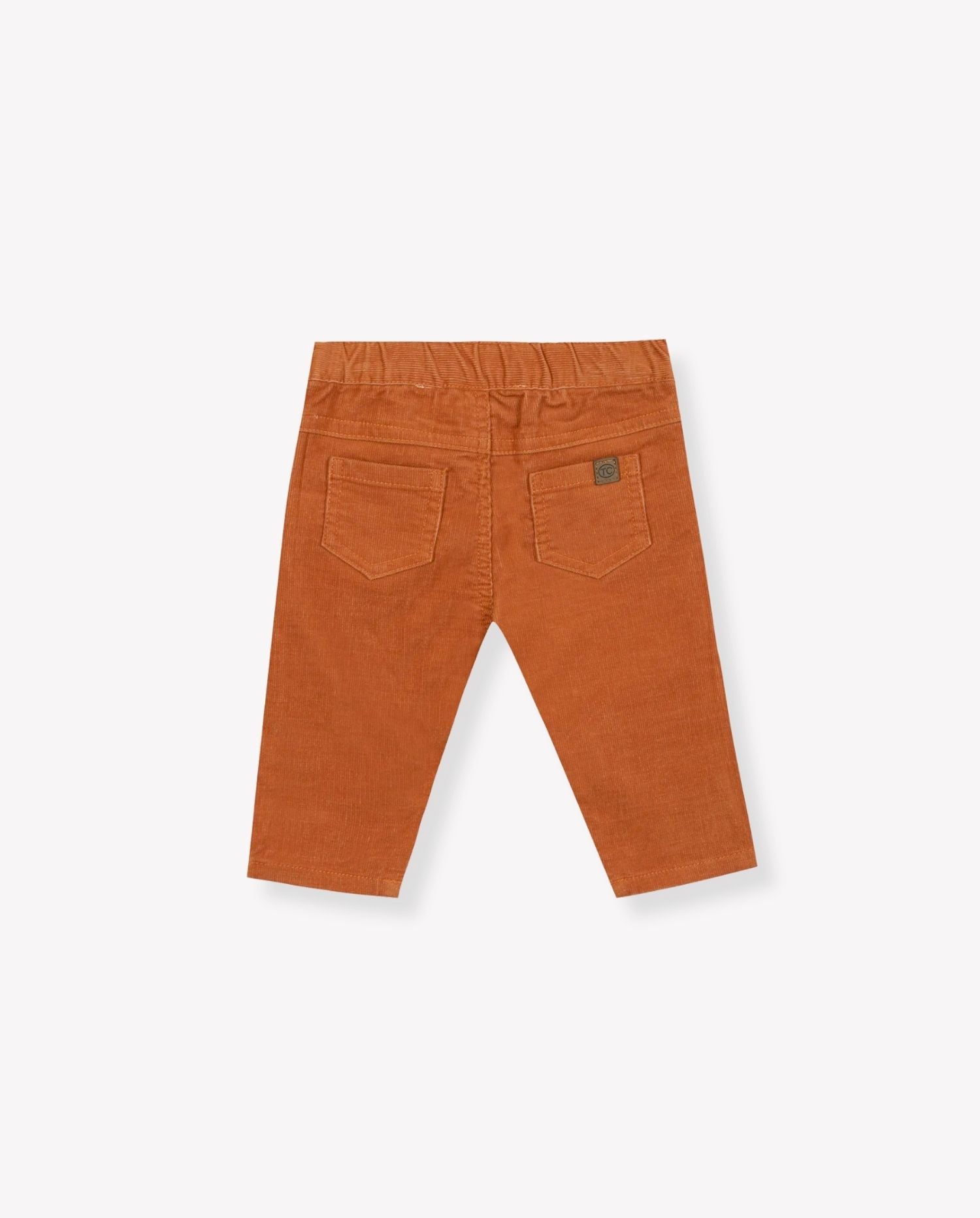 Rust Corduroy Trousers - CO LABEL