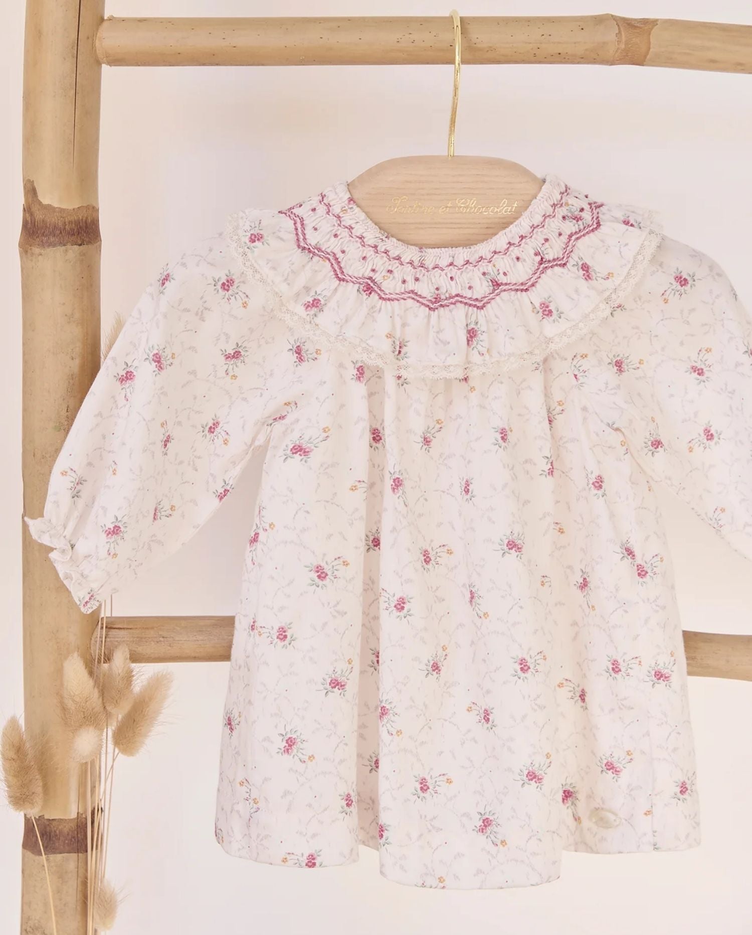 Floral Embroidered Dress - CO LABEL