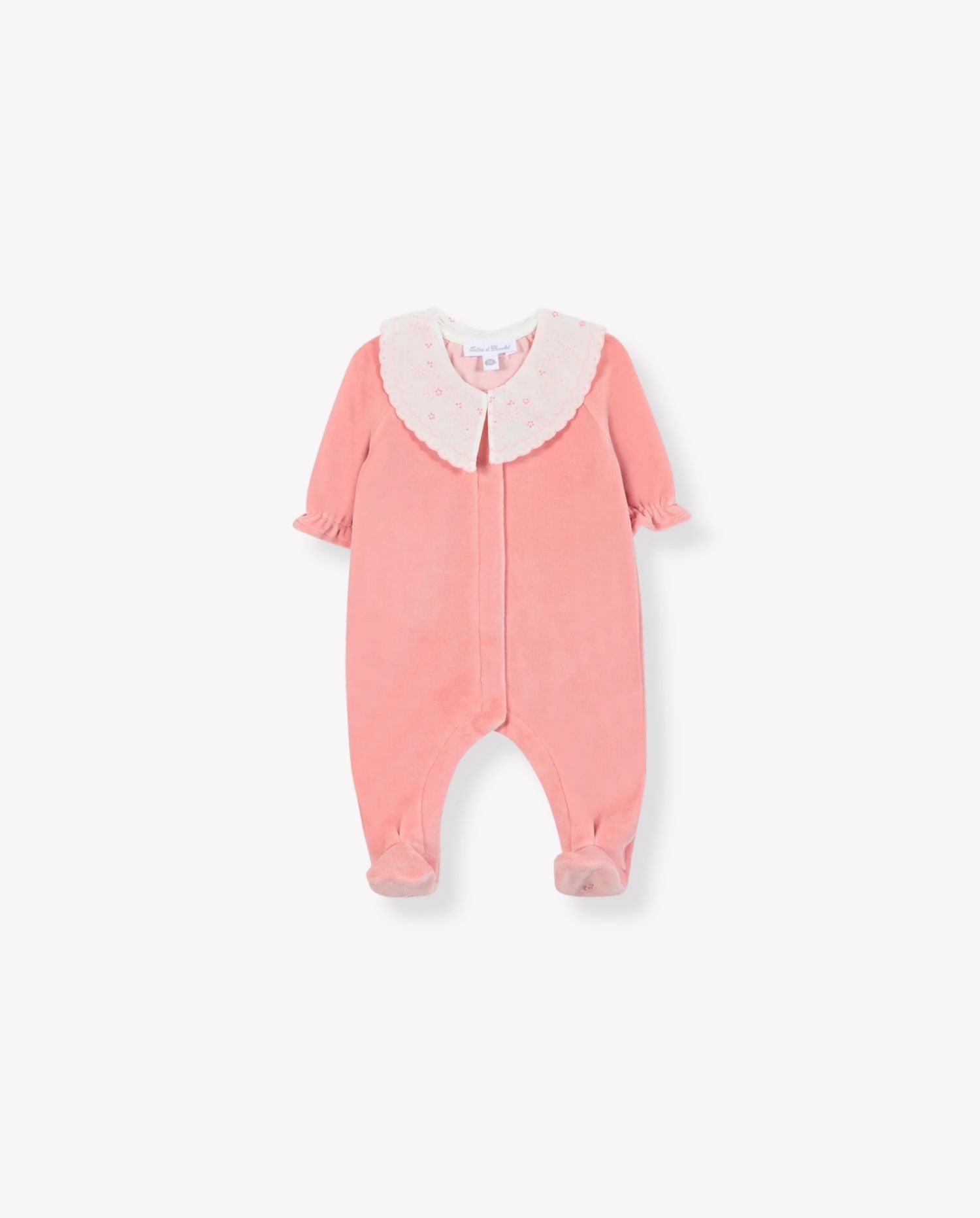 Embroidered Velour Pyjama - CO LABEL