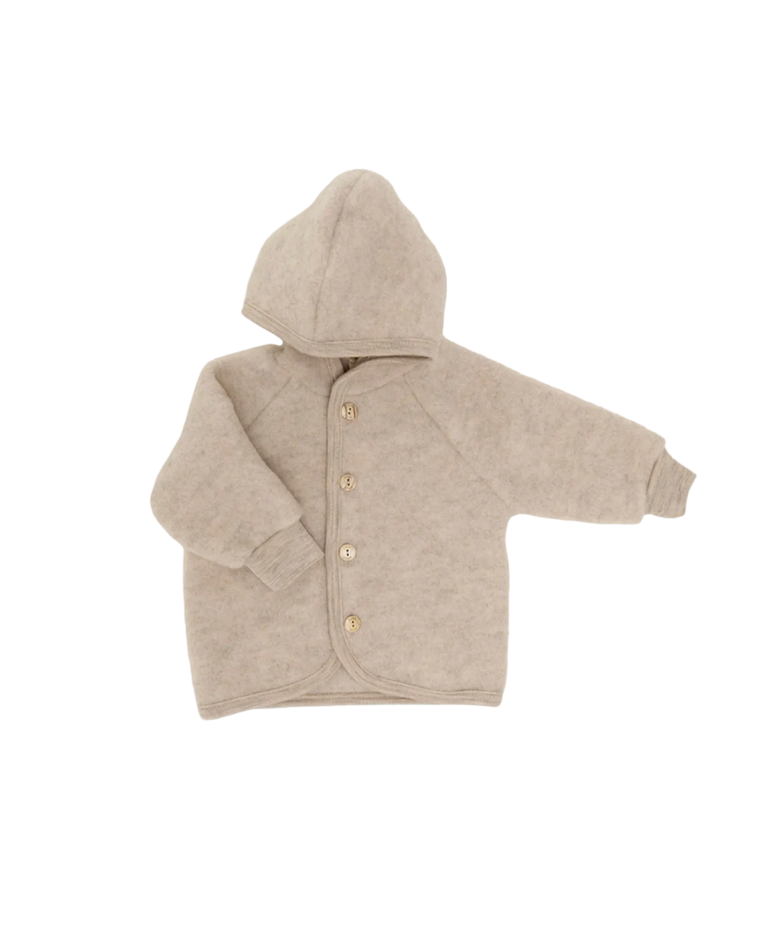 Felted Wool Jacket - Hooded