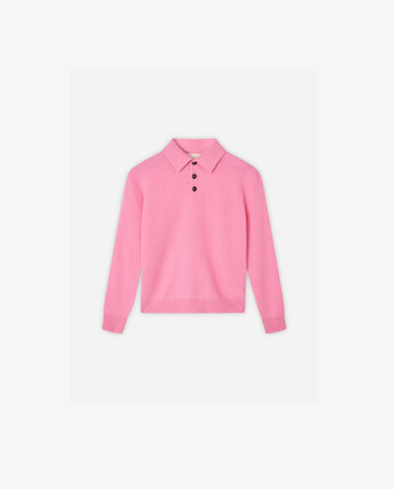 Kids Cashmere Polo - CO LABEL