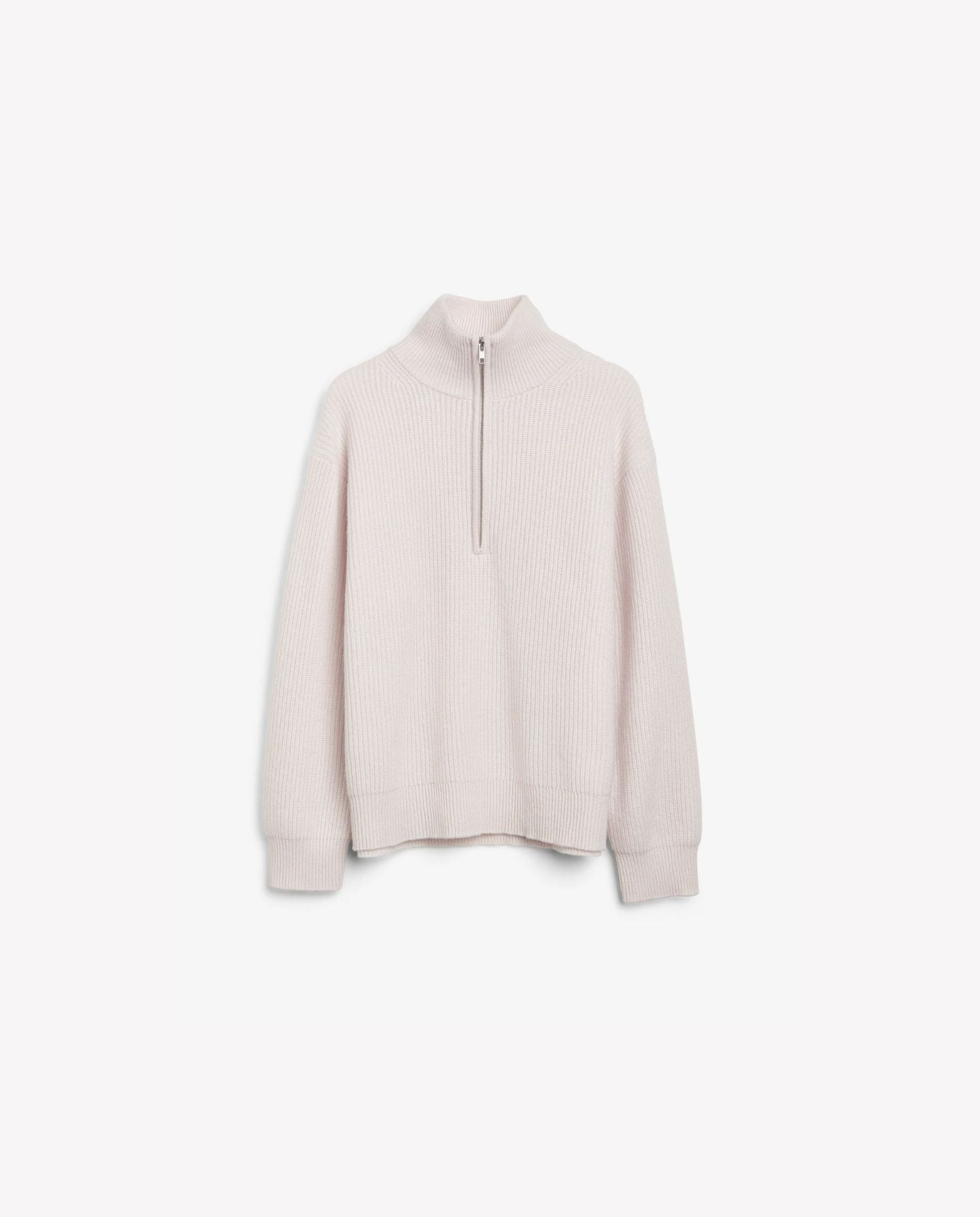 Premium Rib Zip Turtleneck - CO LABEL