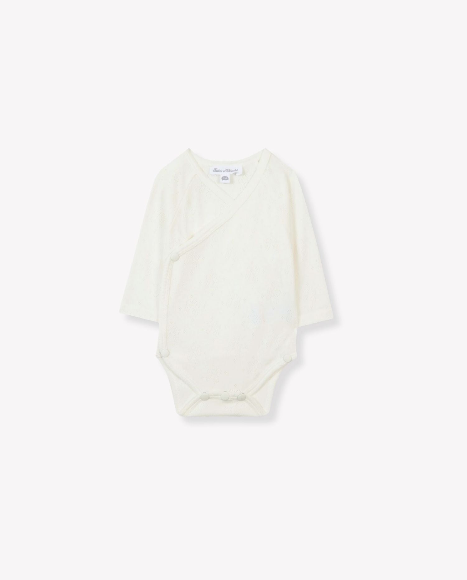 Organic Cotton Long - Sleeve Bodysuit - CO LABEL