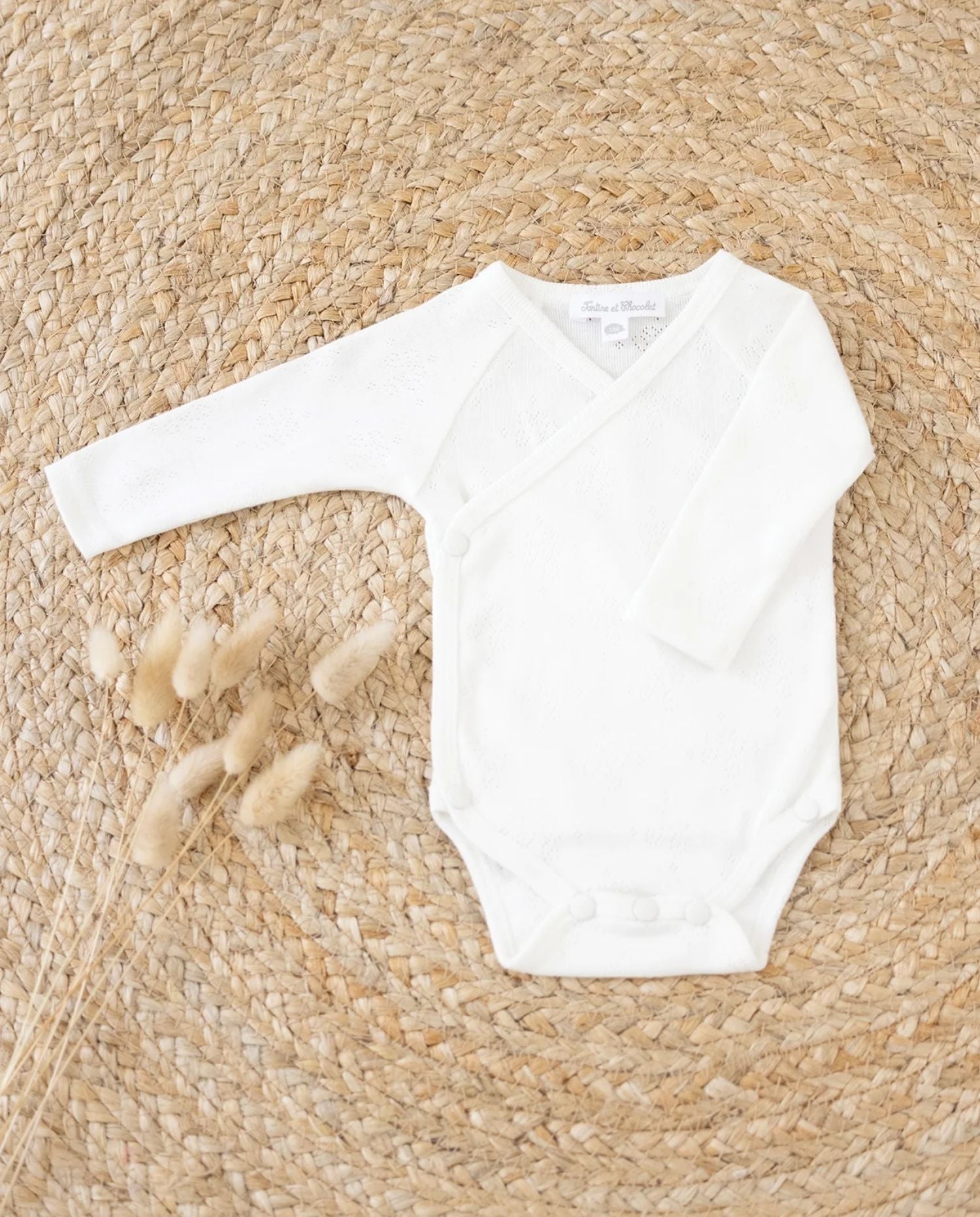 Organic Cotton Long - Sleeve Bodysuit - CO LABEL
