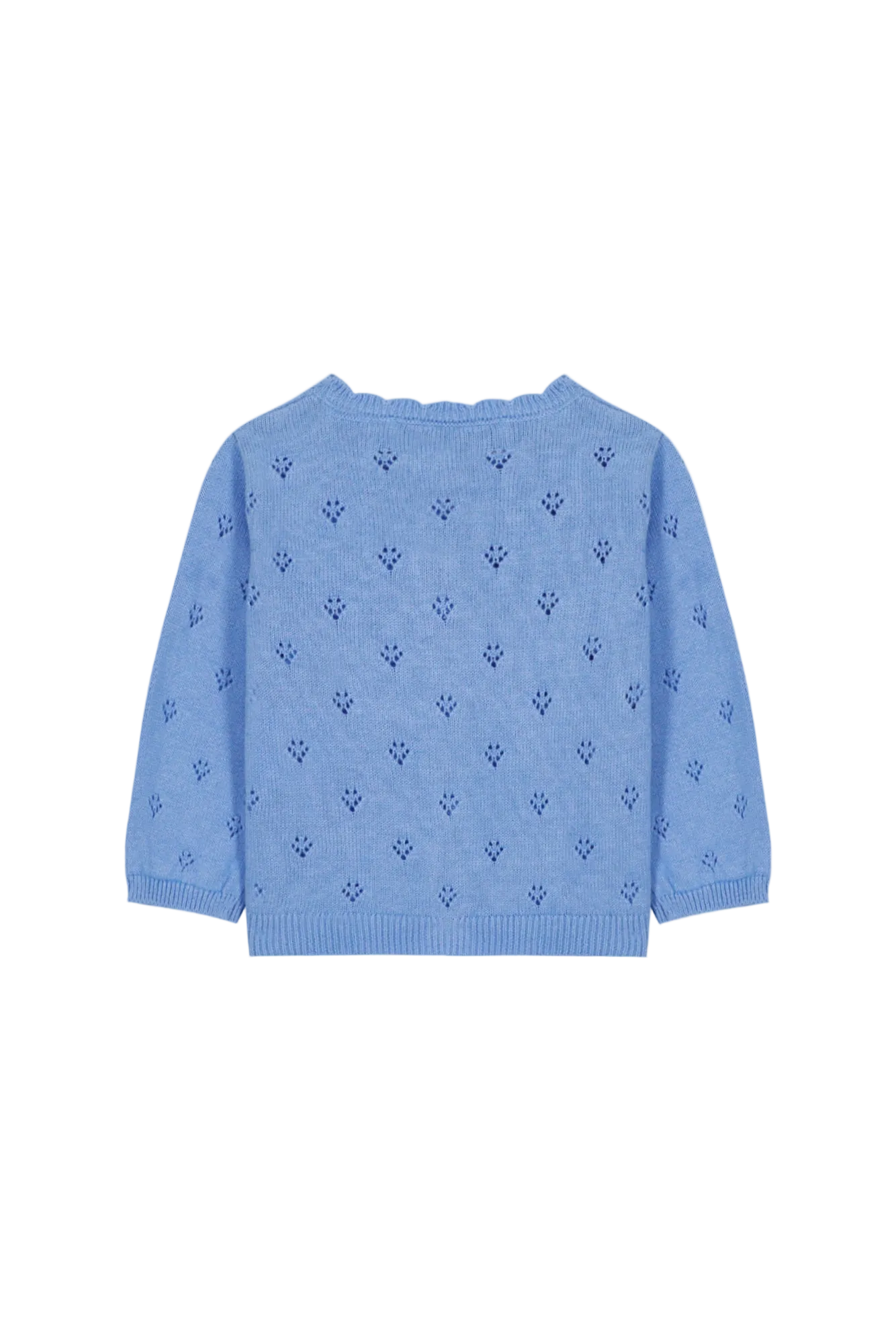 Cardigan m. hulmønster