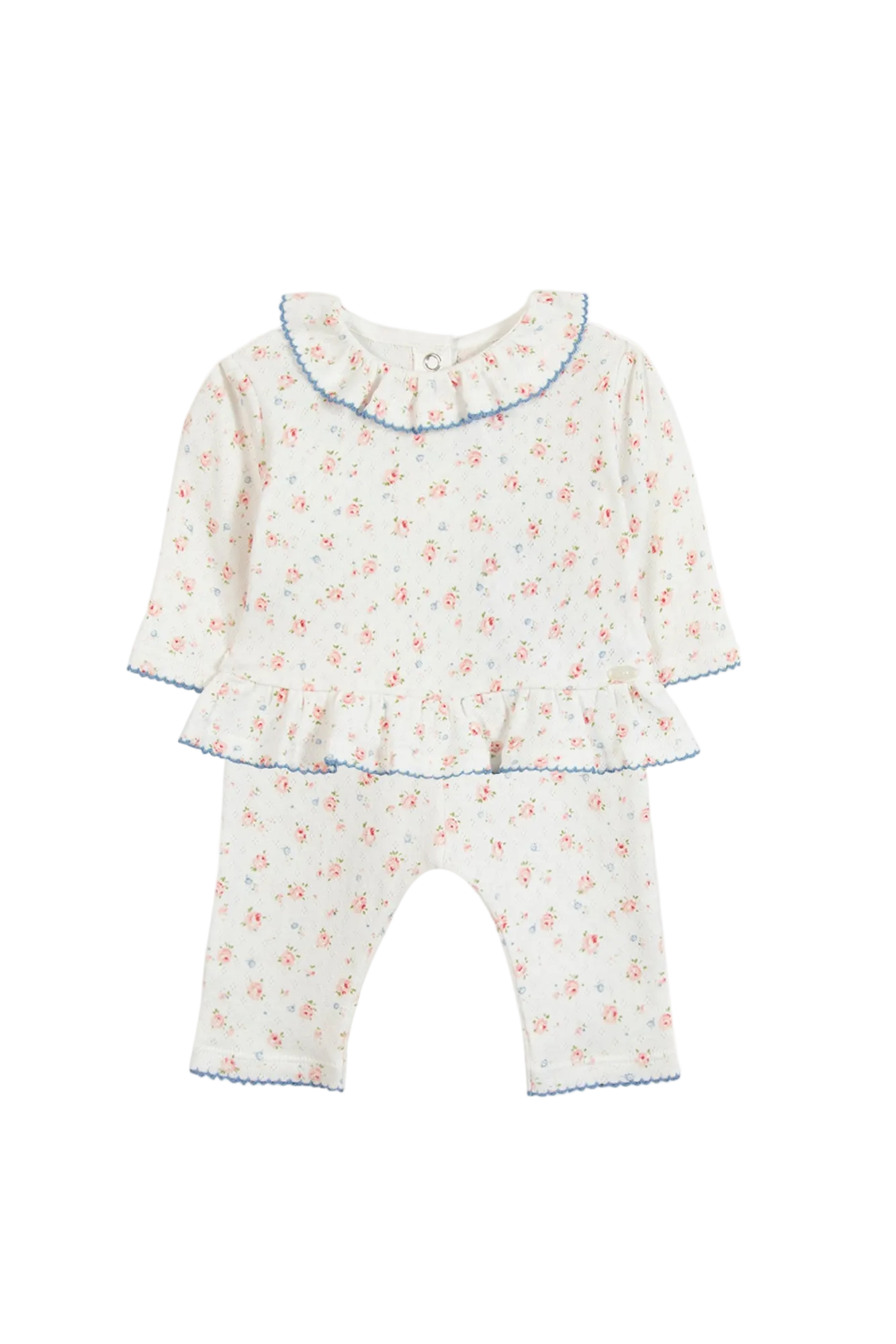 Blomstret Baby Sommersæt