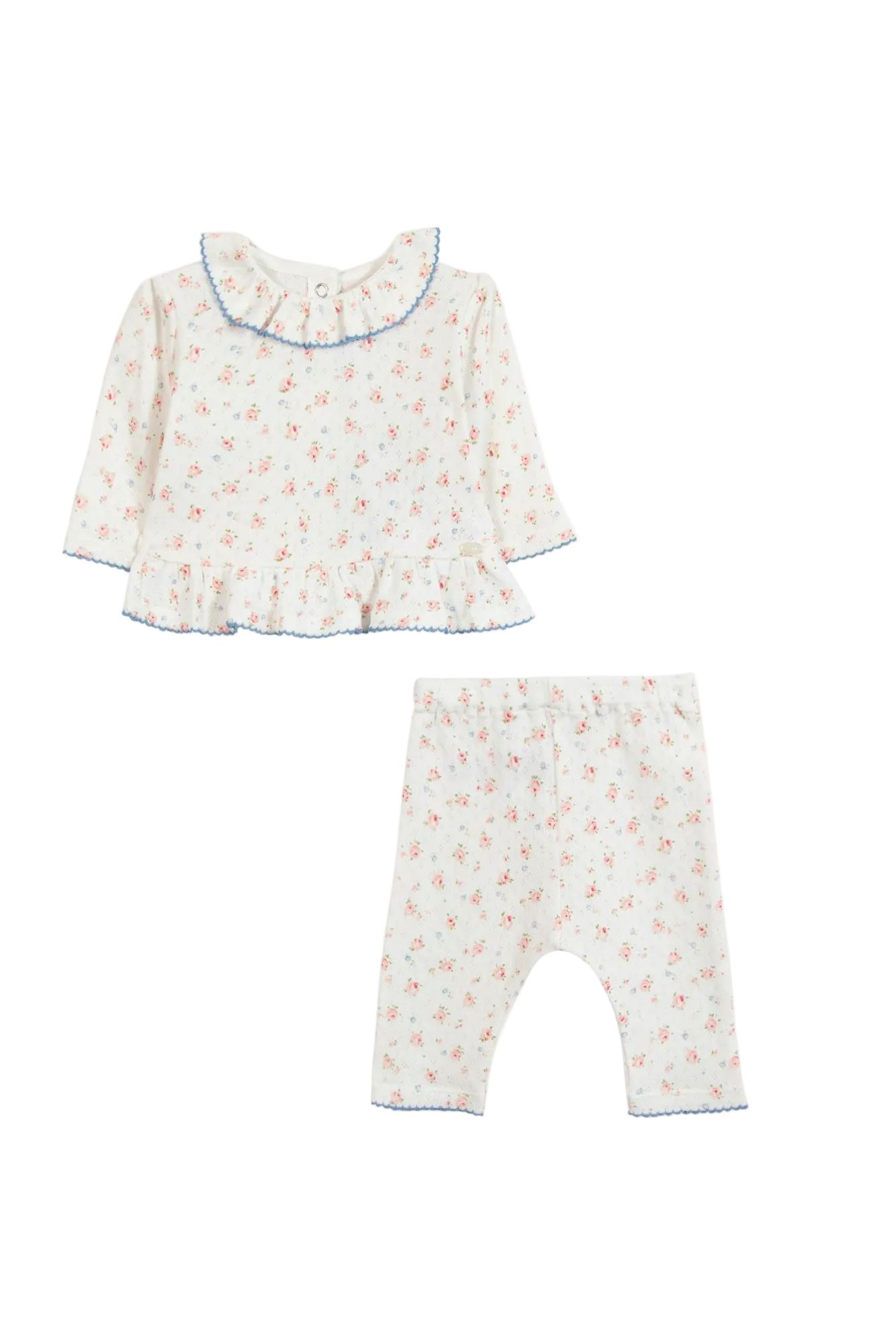 Blomstret Baby Sommersæt