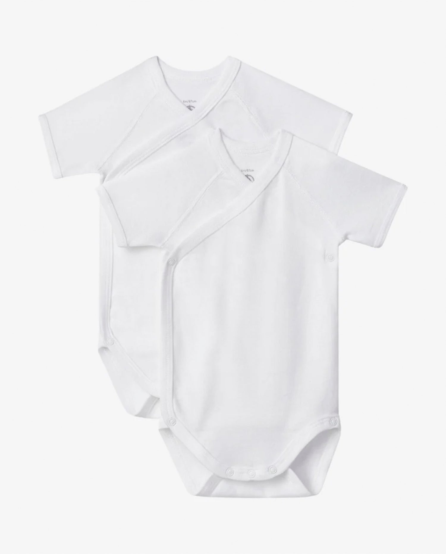 PETIT BATEAU BODYS 2 - PACK SHORTSLEEVED - CO LABEL