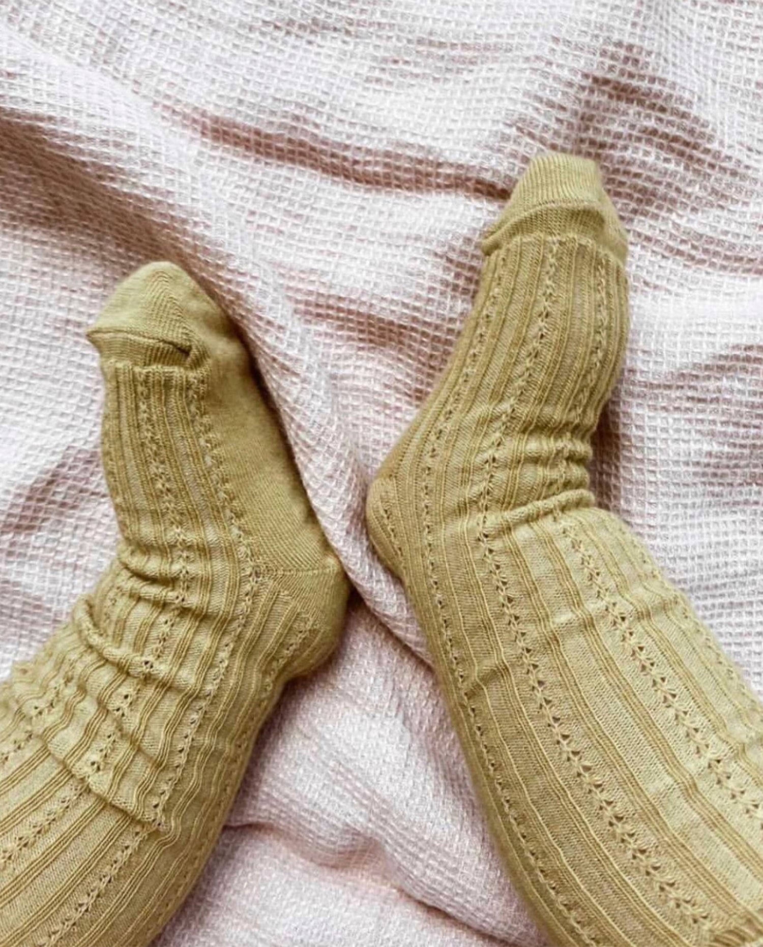 LIMONADE KNEESOCKS CROCHET - CO LABEL